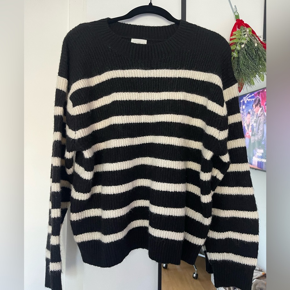 H&M striped sweater